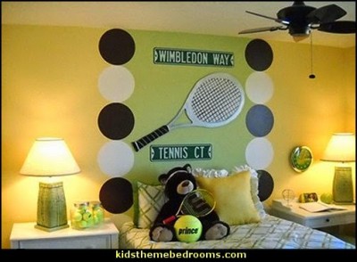 Tennis Theme Bedroom Decorating ideas-3