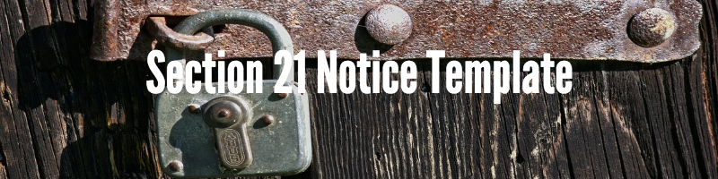 section 21 notice