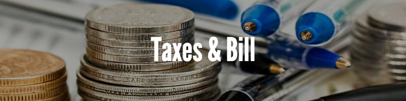 landlord taxes and bills