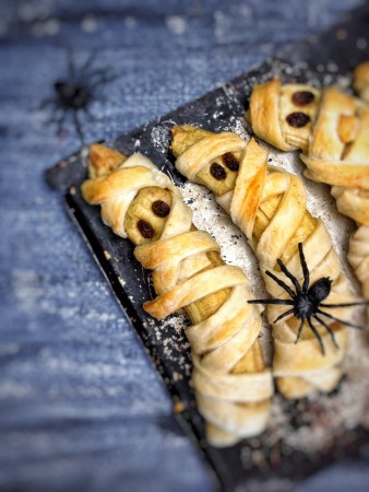 Banana-Mummies-338x450 Halloween recipes for Vegan, Veggie and gluten-free