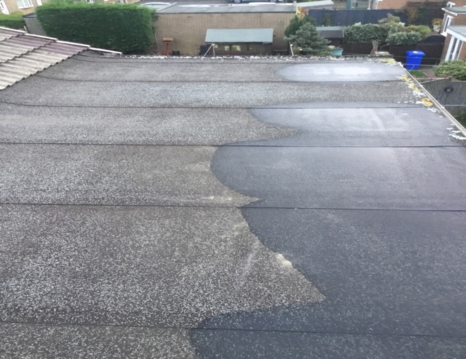 Long Term Effects Of Ponding Water On A Flat Roof Roofslope